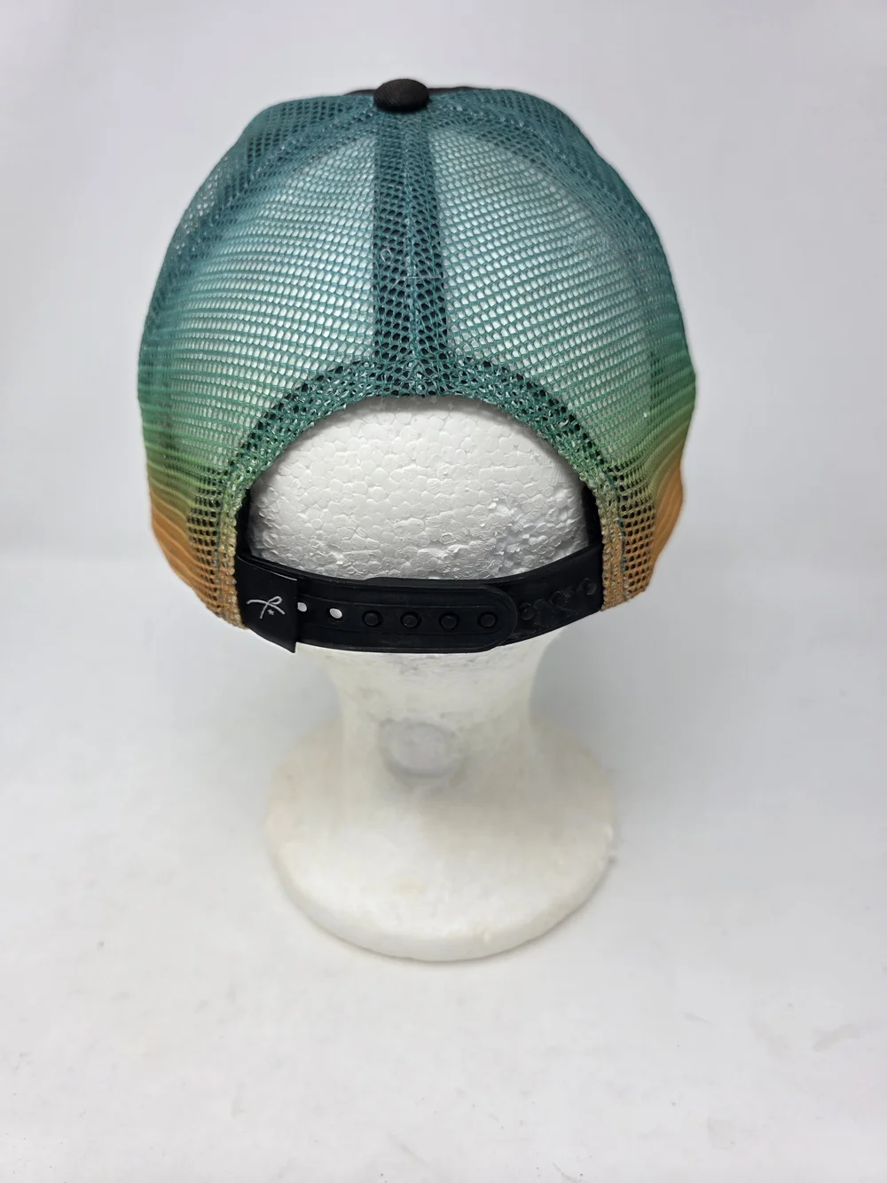 Grace Folly Trucker Hat OSFA Black Gradient Mesh Snapback Sunset Landscape
